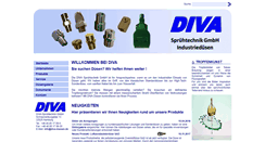 Desktop Screenshot of diva-duesen.de